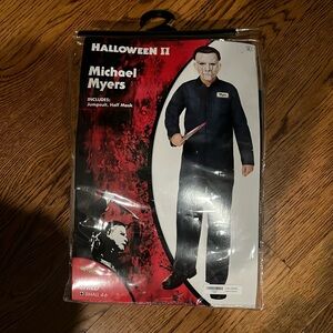 Michael Myers Halloween Costume Kids With Bloody Knife Included